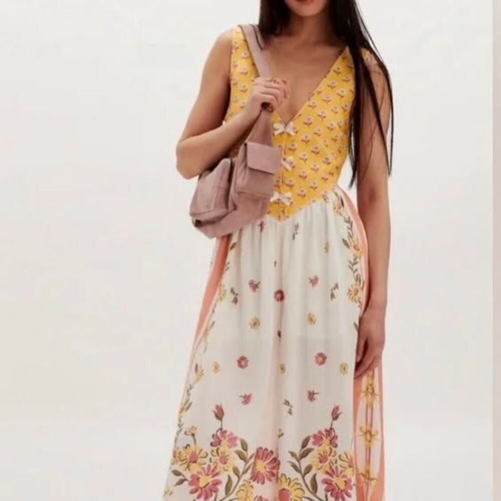 Free People Bali Honeydew Jumpsuit